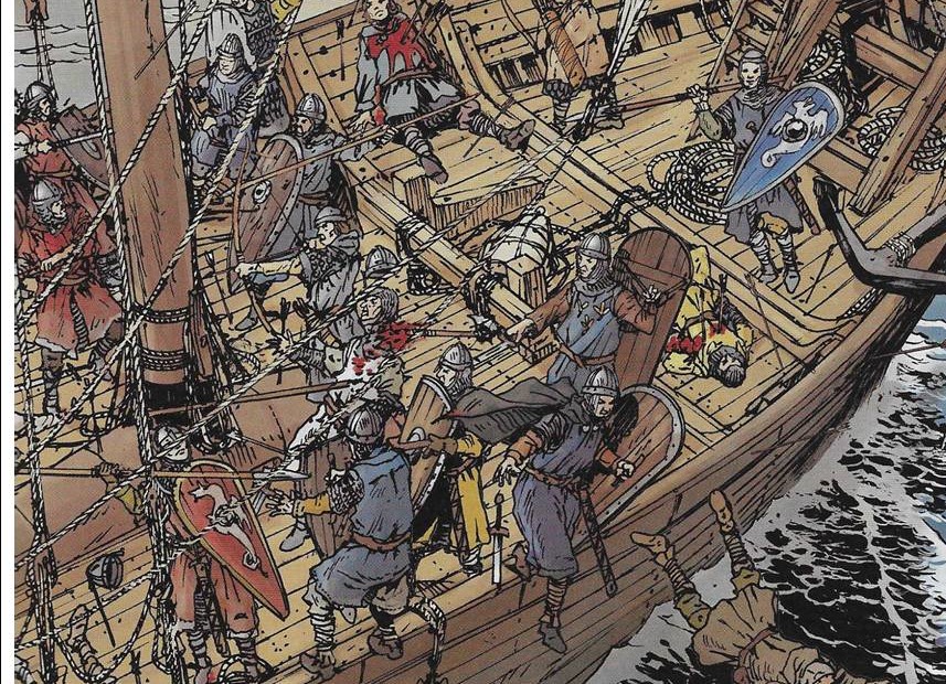 21 2023 Les grandes batailles navales Les cinq îles p41 2