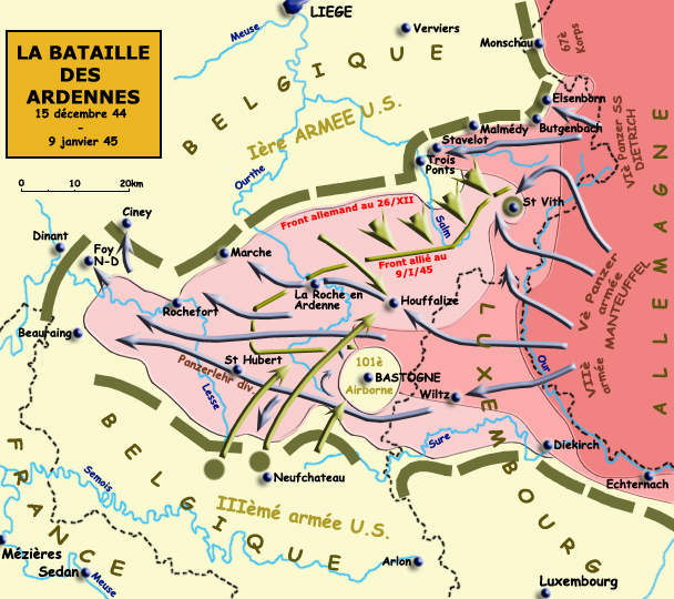 carte bataille ardennes 39441116